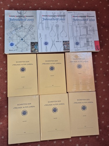 Schriften alter uhrenfreunde - schriften,
