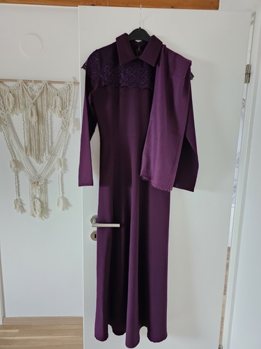 Kleid lila s maxi - 34,