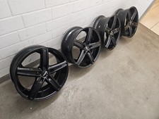 4x OXIGIN 18 Concave 7,5x18 5x112 ET37  black gebraucht z.B. VW Tiguan II, Audi