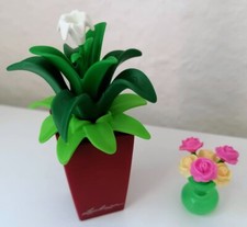 Playmobil° f. Wohnhaus Stadthaus Villa Garten Lechuza Zimmerpflanze Blumenvase