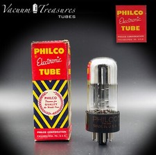 6SN7 GTA PHILCO schwarze