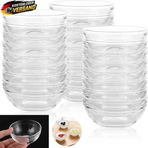 Teiliges glasschalen set - glasschalen,