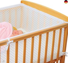 Bettumrandung Babybett Oeko -TEX Zertifiziert - Nestchen Babybett Umrandung -