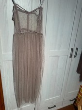 NO NAME ABENDKLEID TRANSPARENT S M 36 38 STERNE DURCHSICHTIG  SEXY