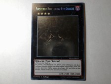 Yugioh FINSTERER REBELLIONS-XYZ-DRACHE , nech-de053 Ghost Rare deutsch Exc 