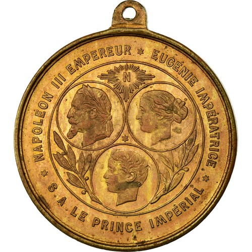 Frankreich medal second - frankreich,, medal,