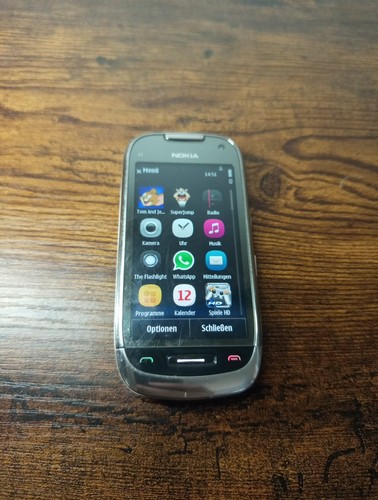 Nokia 8gb frosty metal - nokia, c7-00