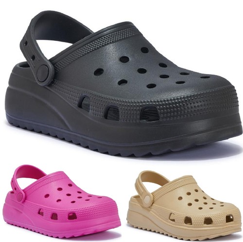 Damen plateau - plateau, clogs