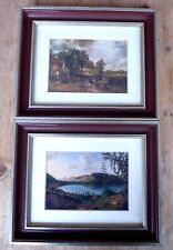 2 idylische Landschaftsbilder