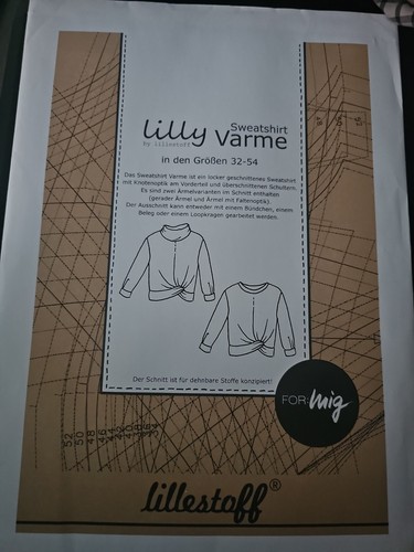 Schnittmuster sweatshirt varme - schnittmuster,