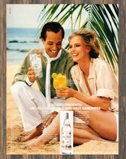 Bacardi reklame werbeanzeige - -,
