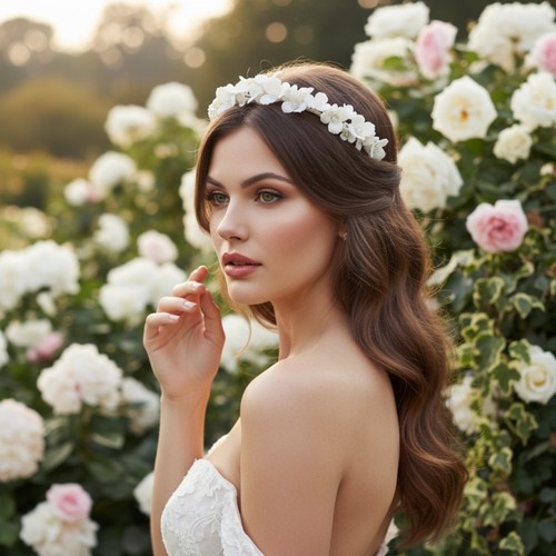 Braut diadem stirnband - braut, mit