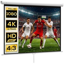 Beamer Leinwand 171 x 128 cm