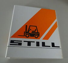Wartungshandbuch Still Elektro-Schlepper R 07-20 / 08-12 / 08-20 Stand 11/1992