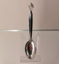 GEORG JENSEN Sterling Silber Kaffeelöffel Mokkalöffel Acanthus J. Rohde L 11,5cm