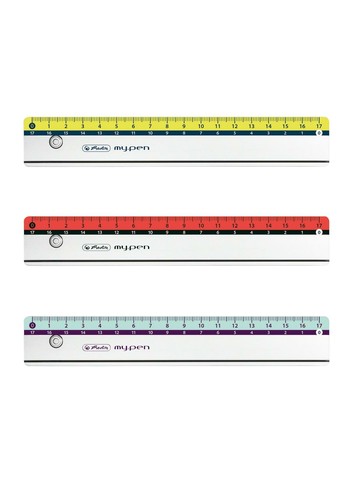 Herlitz lineal pen - 3x, /