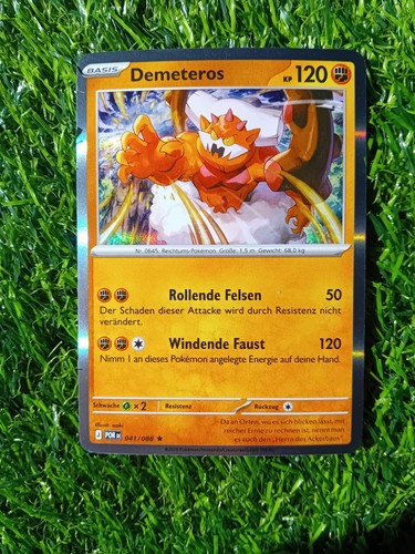 Pokemon holo karte demetros - holo,