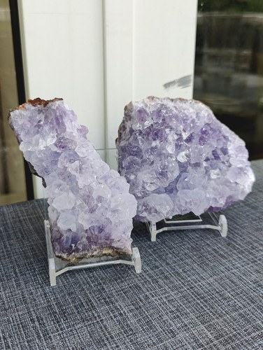 Amethyst drusen stücke lot - drusen,