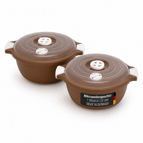 2er set mikrowellengeschirr - set, 2