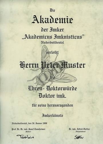 Diplom urkunde ehren - diplom, doktor