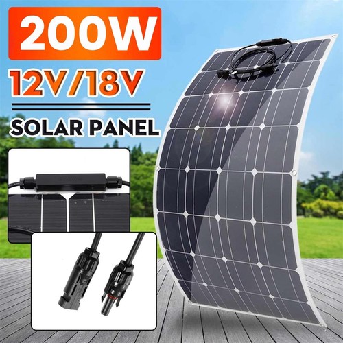 200w flexibel solarmodul - 200w,