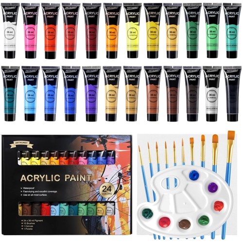 Acrylfarben set farben - 24,