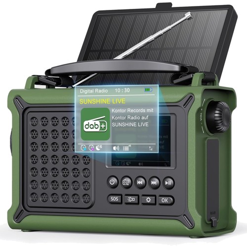 Tragbares dab radio - dab+, mit