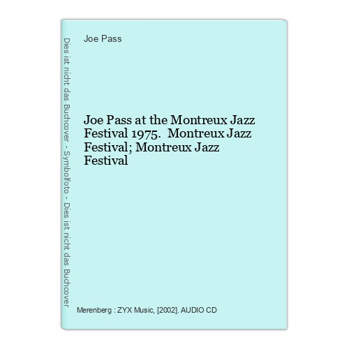 Joe pass the montreux jazz - joe,
