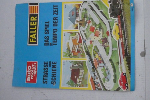 Faller ams werbeblatt - faller,