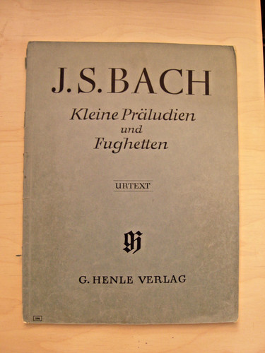 Alte noten johann sebastian - alte,