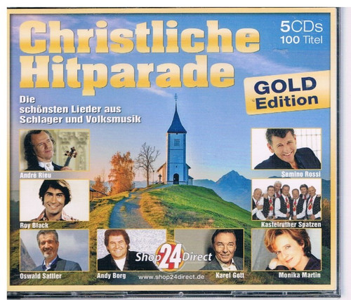 Christliche hitparade 5 cd - hitparade",,