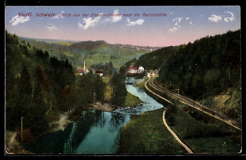 Barthmühle vogtl - ak, /vogtl