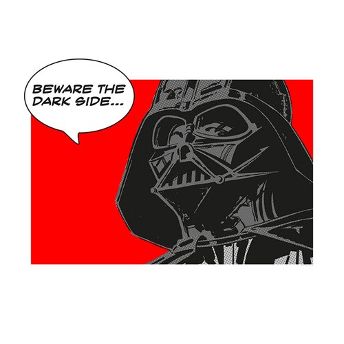 Wandbild star wars - star,