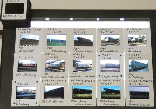 Slides locomotives - slides, of