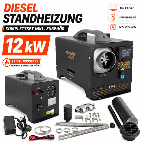 12kw diesel standheizung - diesel, 12v