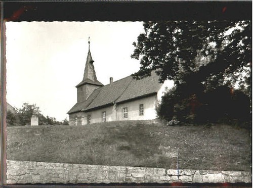 Baddeckenstedt kirche 1963 - baddeckenstedt, o
