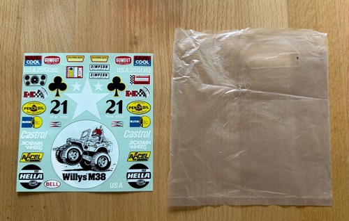 Tamiya wild willy - willy, m38
