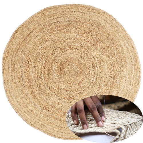 Teppich natur jute 120 - teppich,