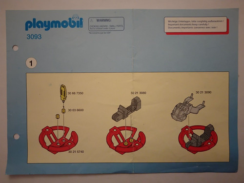 Playmobil bauanleitung 3093 - playmobil,