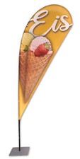 Eis beachflag tropfen 240 - eis,