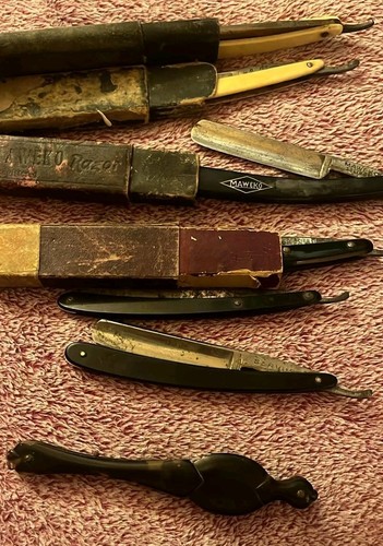 Konvolut antike rasiermesser - konvolut,