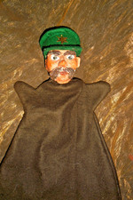 Antike kaspertheaterfigur - antike,