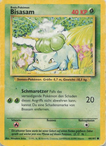 Pokémon bisasam basis pl - pokémon,