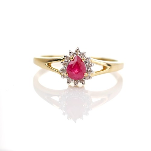 Ring rubin größe o 5 - rubin, o,5