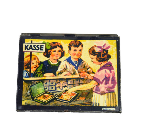 Kaufmannsladen kasse aus blech - kasse,