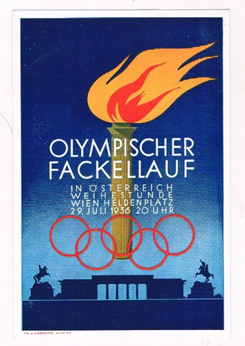 Olympische fackellauf wien - olympische,