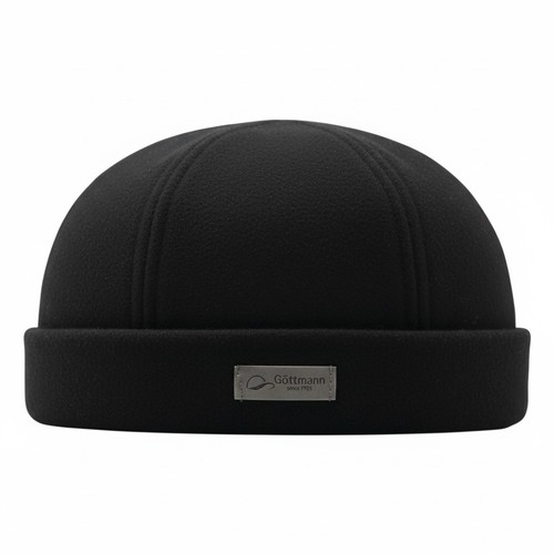 Docker cap tweed tiefschwarz - tweed,