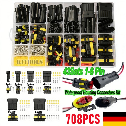 708tlg kfz stecker sortiment - kfz,