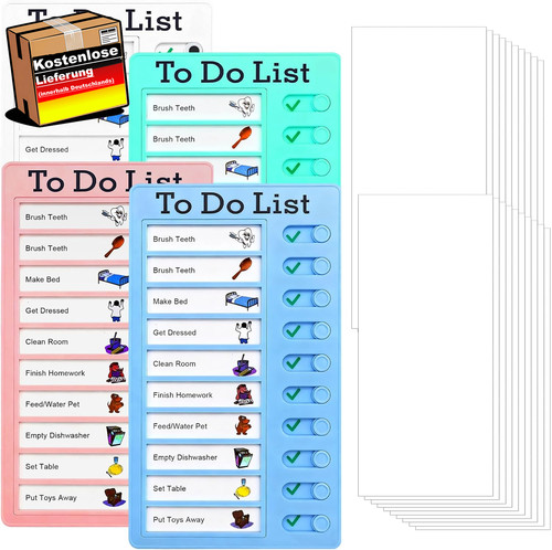 Kinder liste set - do,