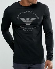 Emporio armani schwarz langarm - armani,